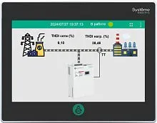 Дисплей ЖК выносной 7дюйм для активного фильтра гармоник SE AHFHMI7