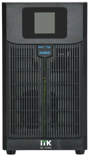 Источник бесперебойного питания ELECTRA LT 2кВА/1.6кВт с АКБ 4х7А.ч USB Schuko ITK ELT-2000VA-1-004-S фото 3