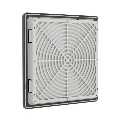 Решетка вентиляционная с фильтром RF 252х252мм IP54 RAL9005 DKC R5RF15B фото 2