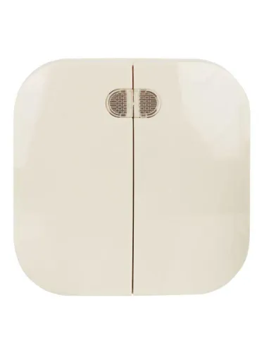 Выключатель 2-кл. ОП GLORY 10А ВС20-2-1-ХК с индикацией крем. IEK EVH21-K33-10 фото 3