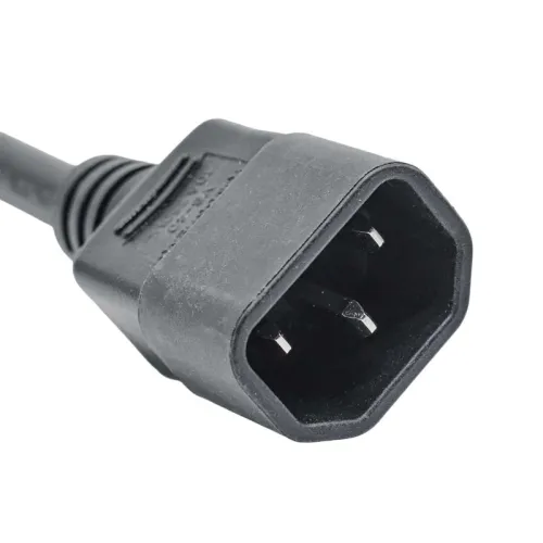 Кабель питания IEC320 C13 - IEC320 C14 1.0 м сечение 3х1.5кв.мм DKC R5CORD3410 фото 2