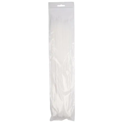 Хомут кабельный (стяжка) PCT 3.6х350-100WH 3.6х350 PA6.6 бел. (уп.100шт) JazzWay 5053885 фото 4