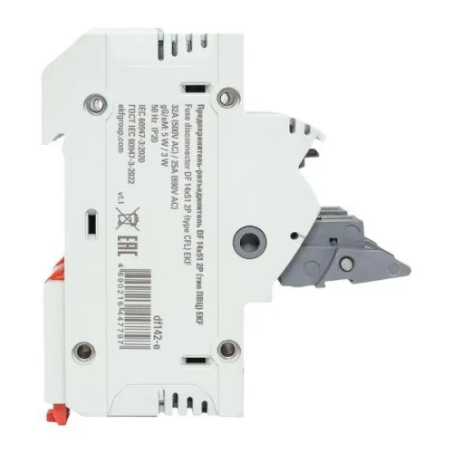 Предохранитель-разъединитель DF 14х51 2п (тип ПВЦ) EKF df142-e фото 11