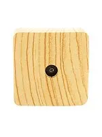 Розетка телевизионная проходная TV 1-м ОП Viola беленый дуб LEZARD 751-5200-129