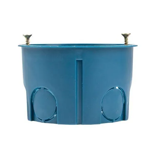 Коробка установочная КМТ-010-033 для твердых стен 71х45 с саморезами IP20 розн. стикер PROxima EKF plc-kmt-010-033-r фото 2