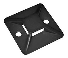 Площадка самоклеящаяся под хомуты PCP-SG 40х40-100BL PA6.6 черн. (уп.100шт) Jazzway 5055162