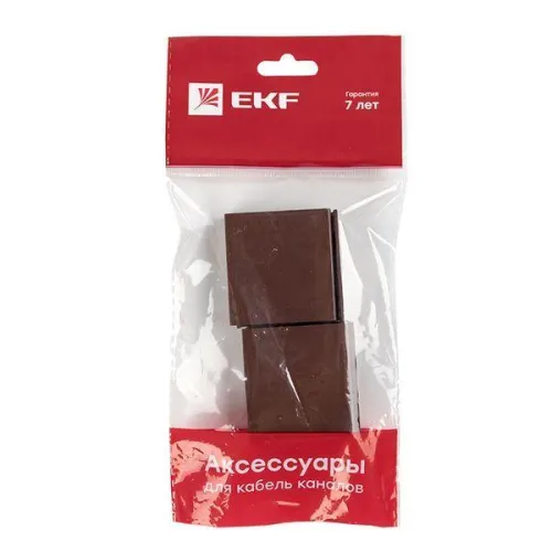 Соединитель 40х16 под темн. дерево Plast PROxima (уп.4шт) EKF cond-40-16x4 фото 7