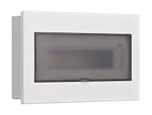 Корпус встраиваемый дв. 1 ряд 13 мод. IP41 ЩРВ-М прозр. DEKraft 31073DEK