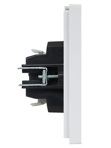 Выключатель проходной 1-кл. СП FORTE&PIANO 10А FP204 с индикацией бел. IEK FP-V12-1-10-1-K01 фото 4