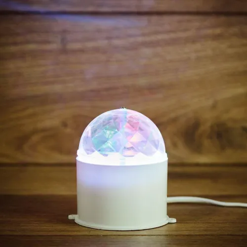 Лампа светодиодная "Диско" 6Вт шар 3LED RGB 230В IP20 в компакт. корпусе Neon-Night 601-252 фото 7