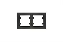 Рамка 2-м Karea RIZZ STAR чер. Makel 88054702