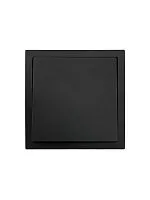 Выключатель 1-кл. СП ZIMA IP20 10А безвинт. зажим черн. бархат LEZARD 704-4288-100QC