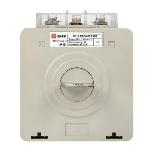 Трансформатор тока ТТЕ-А 300/5А кл. точн. 0.5 с клеммой напряжения PROxima EKF tte-S-300 фото 5