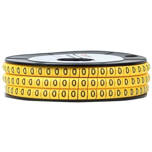 Маркер каб. 1.5кв.мм "0" (к-1000ед) (ЕС-0) EKF plc-KM-1.5-0 фото 3