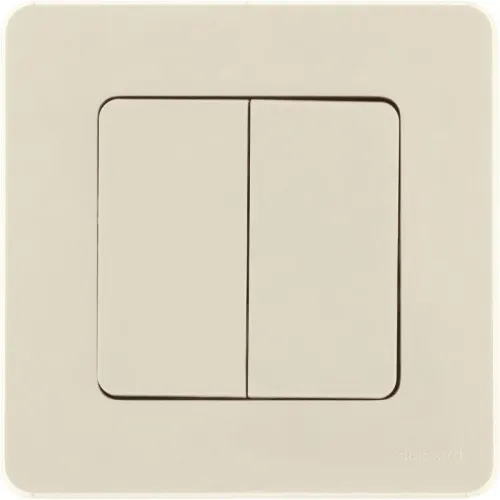 Выключатель 2-кл. Inspiria 10А IP20 250В 10AX механизм сл. кость IEK 673621 фото 5