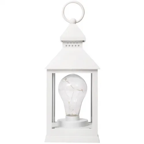Фонарь декоративный 10.5х10.5х24см тепл. бел. со свечкой корпус бел. Neon-Night 513-052 фото 16