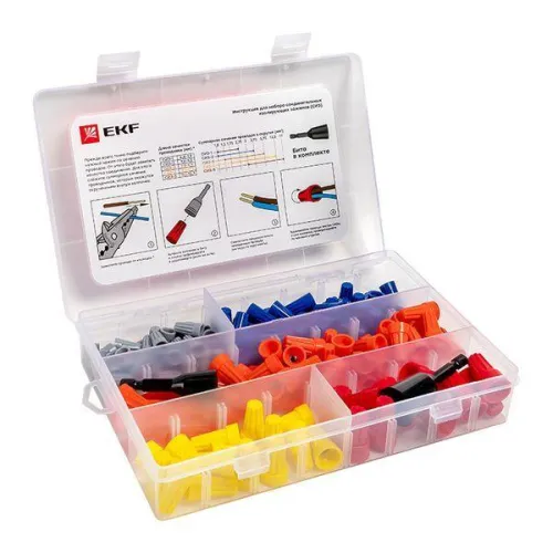 Набор СИЗ (СИЗ-1 40шт; СИЗ-2 40шт; СИЗ-3 50шт; СИЗ-4 15шт; СИЗ-5 10шт; Бита-2шт) PROxima EKF plc-cc-n фото 2