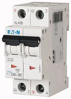Выключатель автоматический модульный 2п C 40А 6кА PL7-C40/2-DC EATON 264906