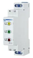 Индикатор фаз РН-12 380В светодиодный 3ф (без индикации значения напряжения) НовАтек-Электро 342560012