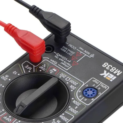 Мультиметр цифровой Universal M838 IEK TMD-2S-838 фото 7