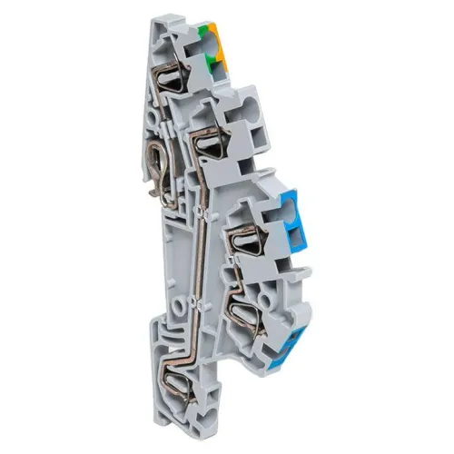 Колодка клеммная ST-2.5-NLPE 30A пружинная EKF plc-jxb-st-2.5-nlpe фото 3
