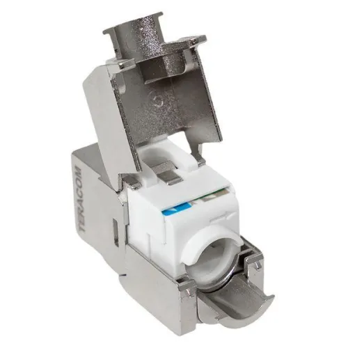 Модуль Keystone кат.5E STP экранир. 110 IDC 180град. самозажимной (Toolless) TERACOM PRO EKF TRP-KSTN-T180D-5ESTP фото 5