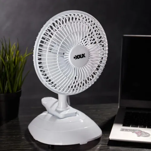 Вентилятор настольный DX-614 15Вт 220В бел. DUX 60-0211 фото 4