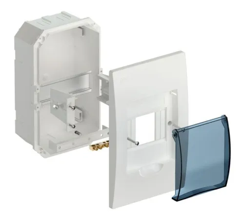 Корпус встраиваемый ЩРВ-П-4 Krepta 3 IP41 пластик. бел. IEK MKP12-V-04-40-20 фото 2