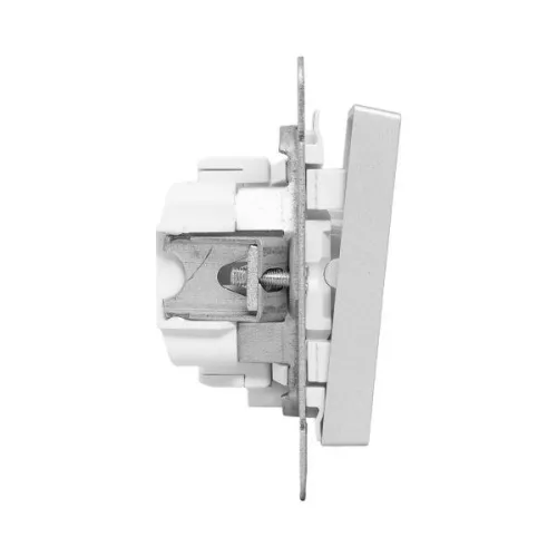 Выключатель 1-кл. СП Эпика с подсветкой механизм алюм. EKF UP1-SWA-14 фото 6