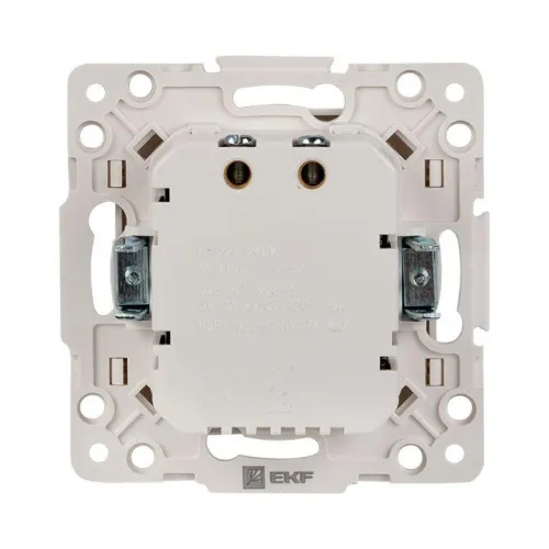 Розетка USB 2-м Стокгольм тип A+C механизм бел. PROxima EKF EYR-2USB-type-C фото 2
