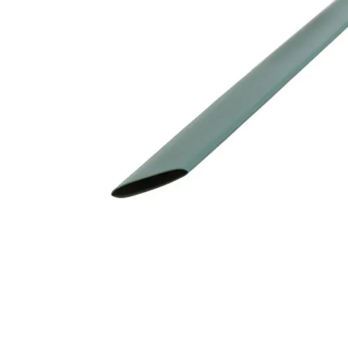 Трубка термоусадочная ТУТ нг 20.0/10.0 зел. 1м REXANT 22-0003