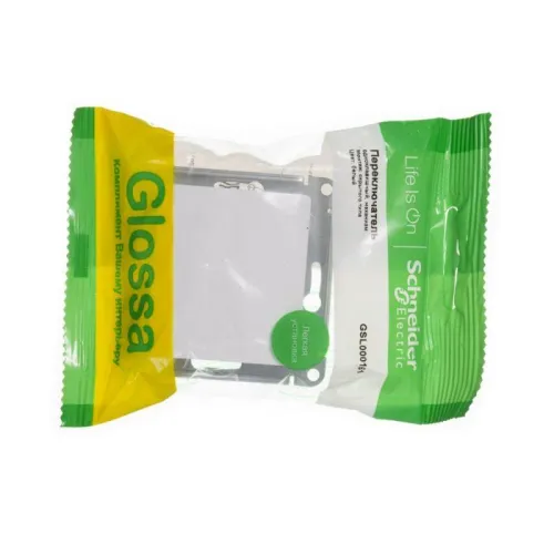 Переключатель проходной 1-кл. СП Glossa 10А IP20 (сх. 6) 10AX механизм бел. SE GSL000161 фото 6