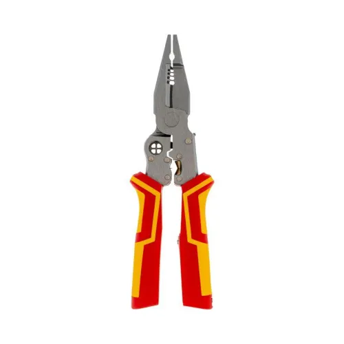 Плоскогубцы многофункциональные диэлектрические PRO 210мм с тестером Kranz KR-12-4656-3 фото 4