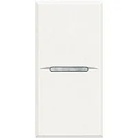 Кнопка 10А Axolute бел. Leg BTC HD4005A
