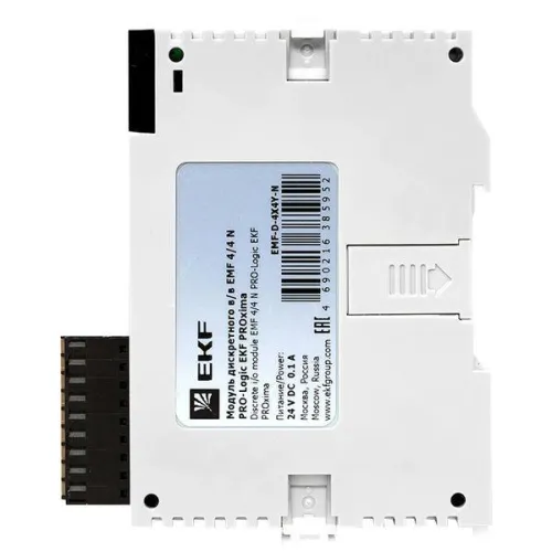 Модуль дискретного в/в EMF 4/4 N PRO-Logic PROxima EKF EMF-D-4X4Y-N фото 10