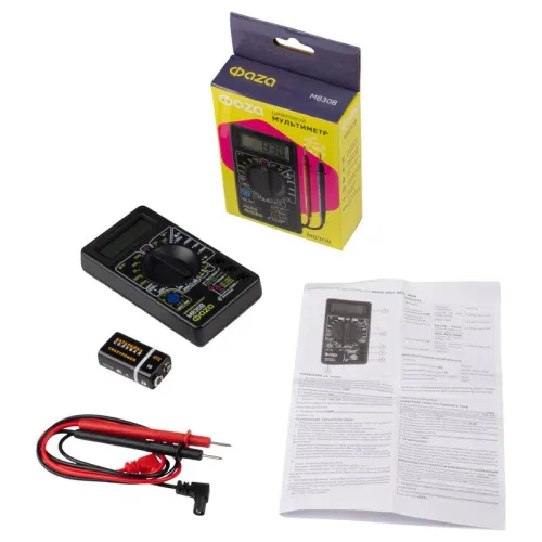 Мультиметр цифровой M830B ФАZА 5000377 фото 2