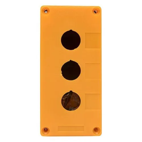 Корпус КП103 3 кнопки пластик. желт. EKF cpb-103-o фото 2