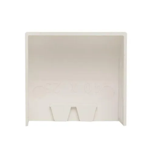 Заглушка 40х25 бел. Plast PROxima (уп.4шт) EKF ecw-40-25x4 фото 4