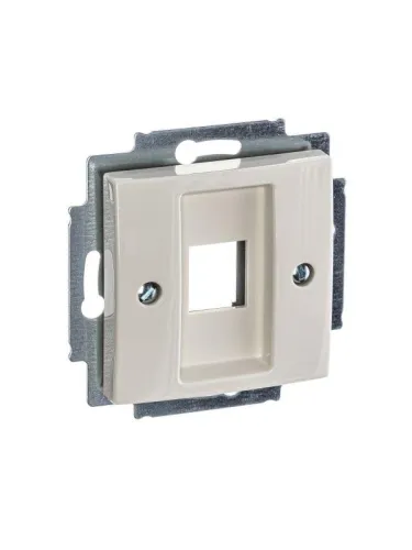 Плата центральная для коммуникационных розеток 0210 0211 и 0219 без лапок Basic 55 сл. кость ABB 2CKA001753A0211 фото 2