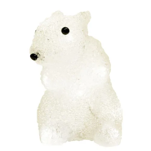 Фигура светодиодная акриловая "Белка" 17.5х12х18см 12LED 0.5Вт 4.5В IP20 элементы питания 3хAAA (не в компл.) Neon-Night 513-341 фото 4