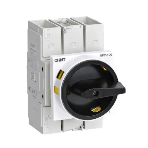 Выключатель-разъединитель NF2-40/3HBR дверного монтажа черн. ручка с замком (R) CHINT 324124