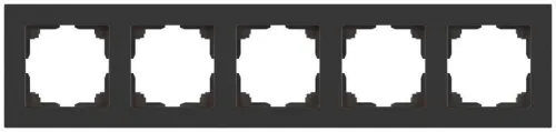 Рамка 5-м СП Accent 6-505-07 графит Intro Б0063733