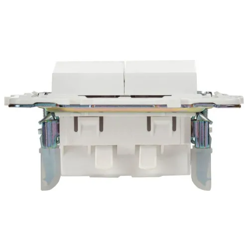 Выключатель 2-кл. SKANDY 10А SK-V04W арктич. бел. IEK SK-V20-0-10-K01 фото 4