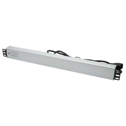 Блок распределения питания 12-м 16А C19 для 19дюйм шкафов вертикал. с индикатором сети защита от перенапряж. вх. DKC R5V12PIOPCDC19 фото 5