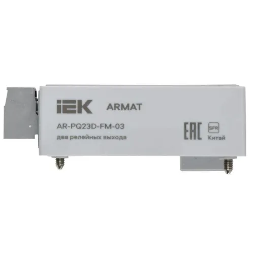 Модуль анализатора качества электроэнергии 2 релейных вых. ARMAT IEK AR-PQ23D-FM-03 фото 5