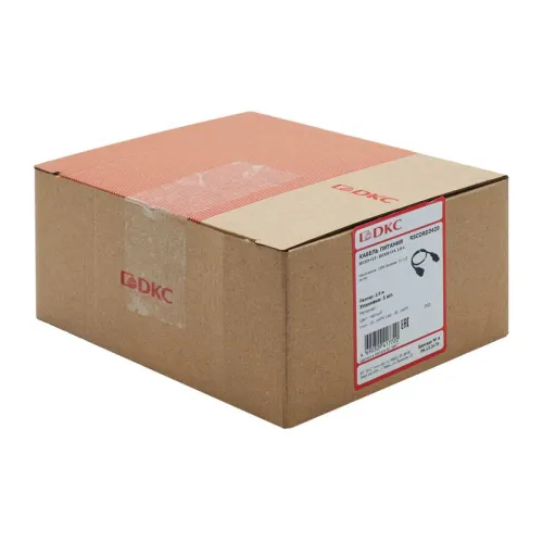 Кабель питания IEC320 C13 - IEC320 C14 2.0 м сечение 3х1.5кв.мм DKC R5CORD3420 фото 4