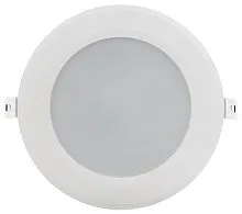 Светильник светодиодный ДВО 1714 12Вт 4000К IP40 даунлайт встраив. круг бел. IEK LDVO0-1714-12-4000-K01