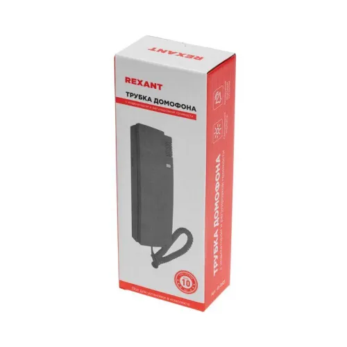 Трубка домофона с индикатором и регулировкой звука RX-321 сер. Rexant 45-0321 фото 5