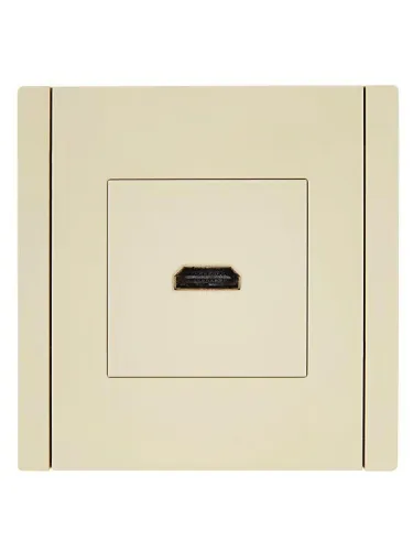 Розетка HDMI FORTE&PIANO FP440 ваниль IEK FP-H10-K10 фото 2