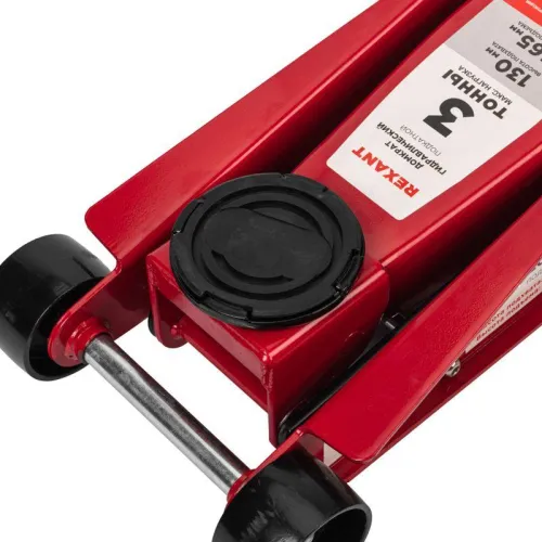 Домкрат гидравлический подкатной 3т Профессиональный Rexant 80-0608 фото 5